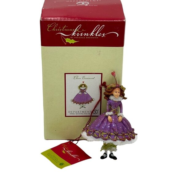 Dept 56 Patience Brewster Krinkles Clara Nutcracker Ornament Christmas Box RARE - Picture 3 of 8